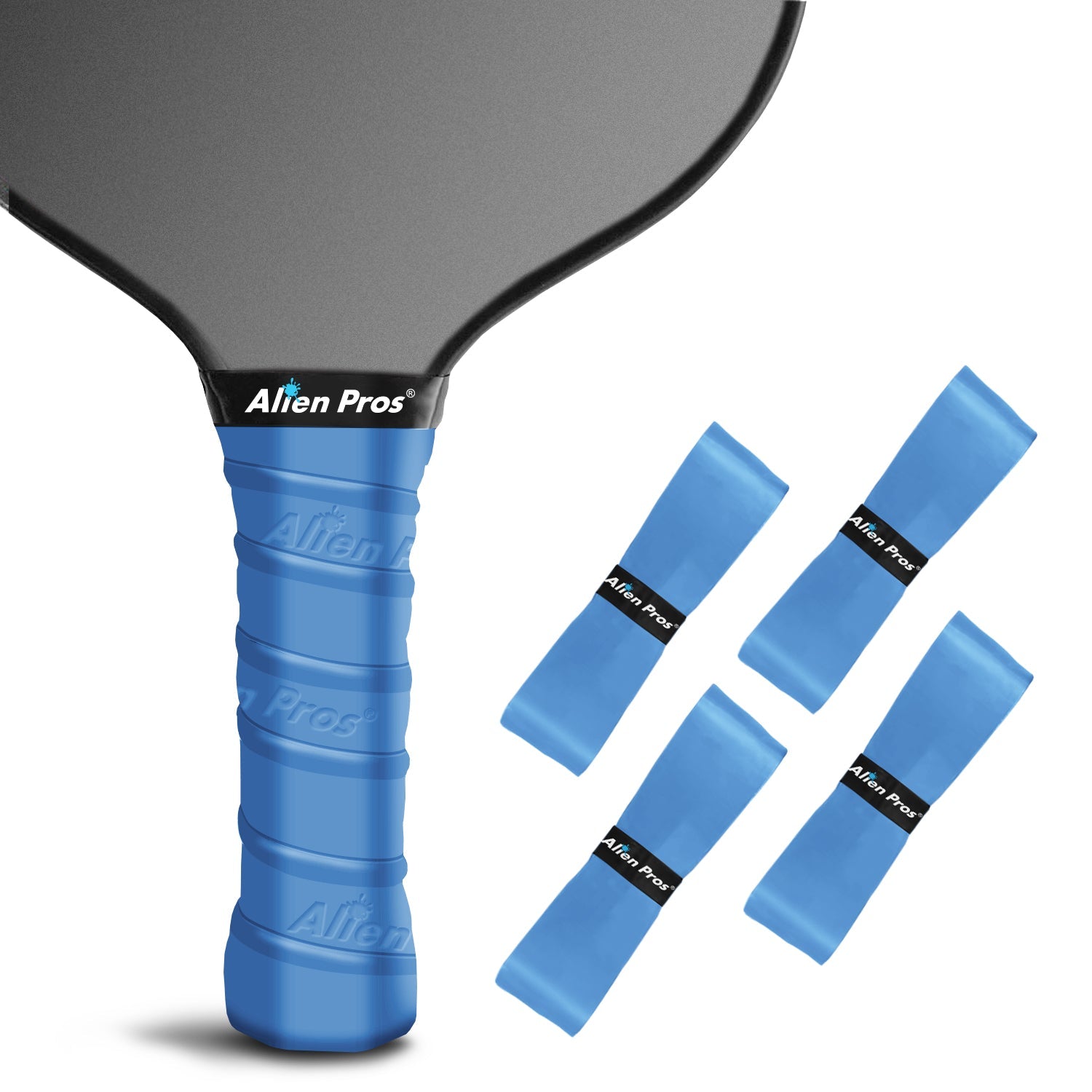 Tennis Overgrip ALIEN PROS Pickleball Overgrip (4-Pack) With