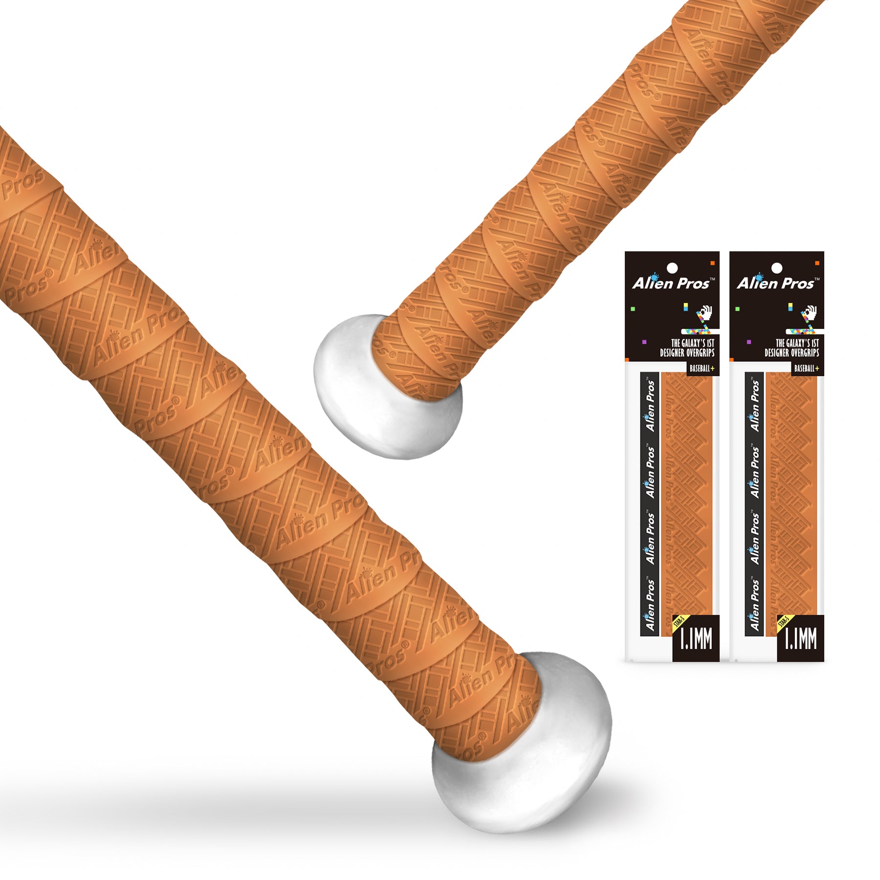 [Star-S 1.1MM] Baseball Bat Grip Tape (Pack of 2)
