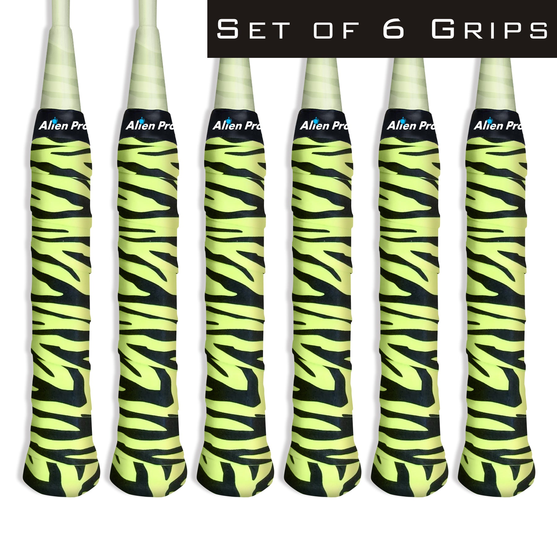 [C-Tac] Designer Racket Grip Tape for Badminton (6 Grips)