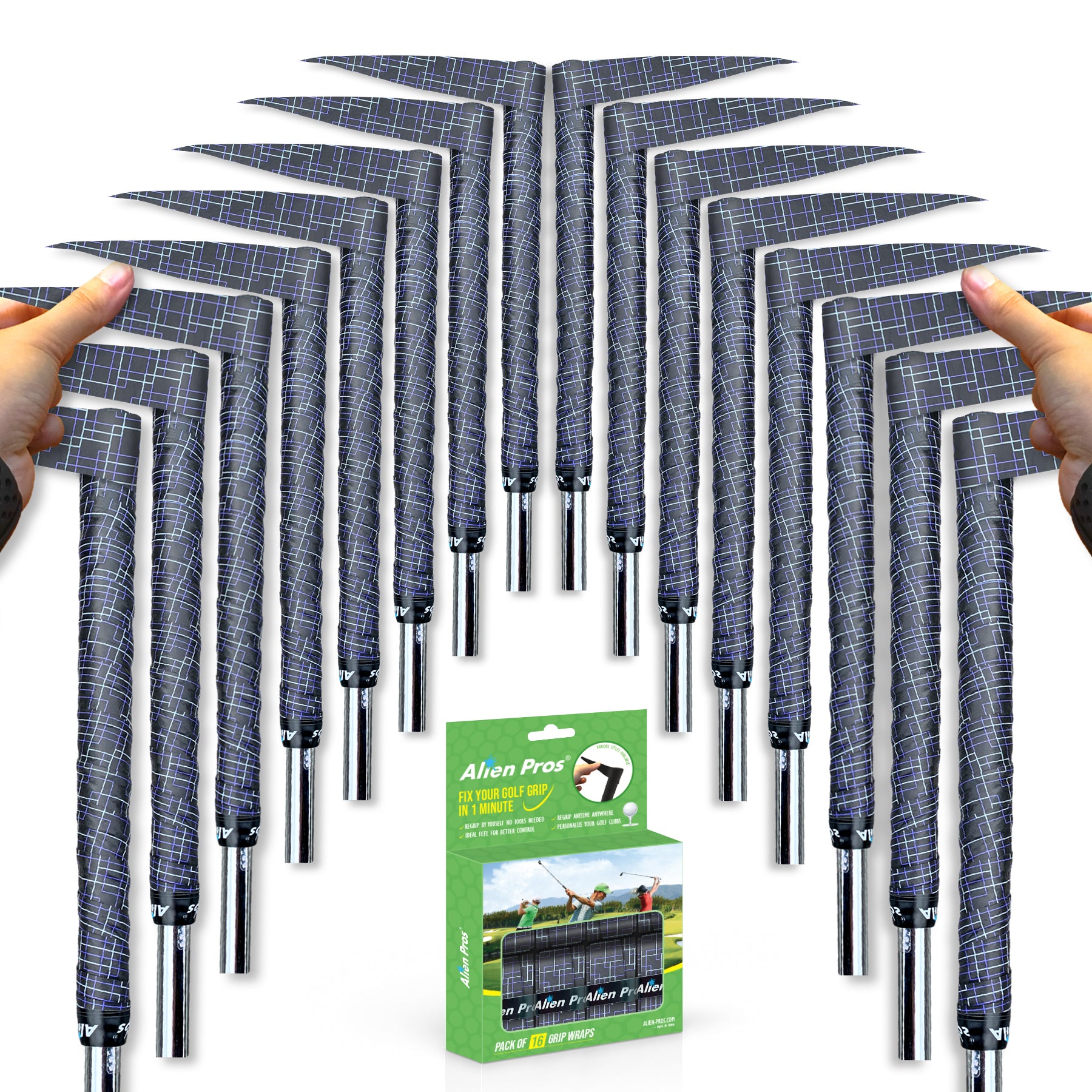 Alien Pros ゴルフラッピングテープ（16個セット） 楽天市場】【送料無料】Alien Pros ゴルフラッピングテープ（16