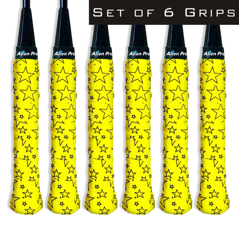 [Global] Alien Pros Badminton Racket Grip Tape X-Dry Plus (6 Grips)
