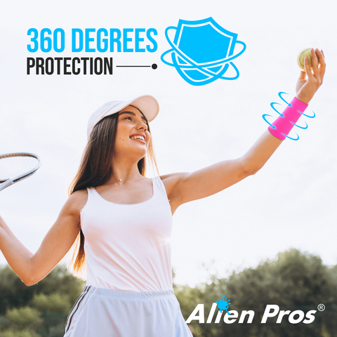 [US] Alien Pros Performance Wrist Bands for Working Out 3 Pairs