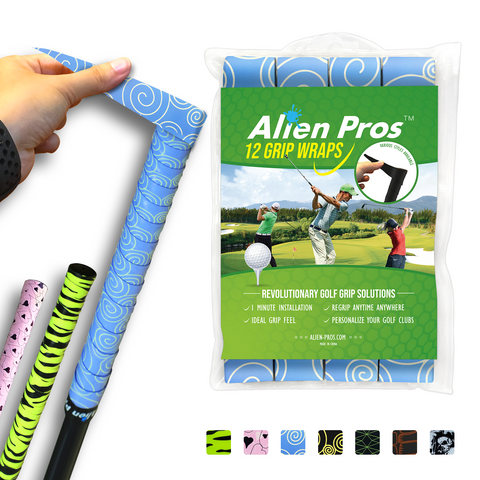 [US] Alien Pros Golf Grip Wrapping Tapes G-Tac (12-Pack)