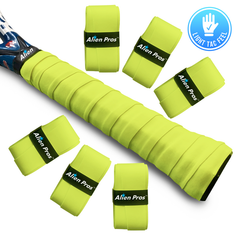 [US] Alien Pros Tennis Racket Grip Tape Light Tac (6 Grips)