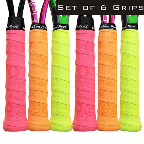 [Global] Alien Pros Tennis Racket Grip Tape X-Dry (6 Grips)