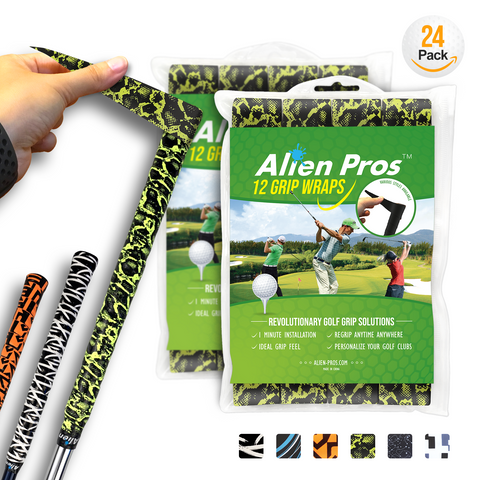 [US] Alien Pros Golf Grip Wrapping Tapes G-Tac (24-Pack)