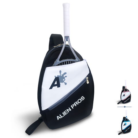 [US] Alien Pros Lightweight Tennis Sling Backpack for Your Racket and Other Essentials