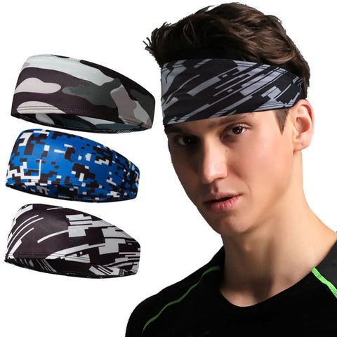 Men's Camouflage Sports Headband