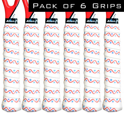 [US] Alien Pros Tennis Racket Grip Tape C-Tac (6 Grips)