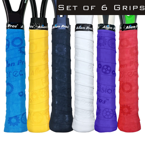 [X-Dry] Tennis Overgrips 6-Color-Pack (4 Themes to choose from)