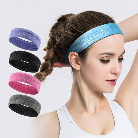 Women's Shiny Sports Headband (5 Colors)